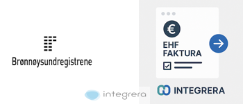 Brønnøysundregistrene + EHF