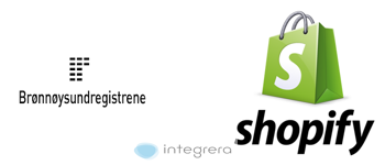 Brønnøysundregistrene + Shopify