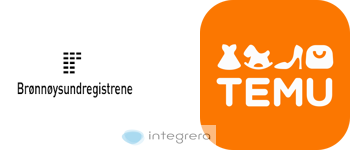 Brønnøysundregistrene + Temu