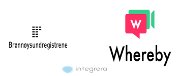 Brønnøysundregistrene + Whereby