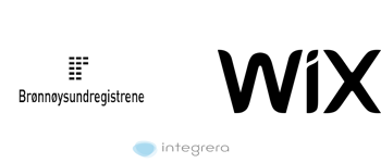 Brønnøysundregistrene + Wix
