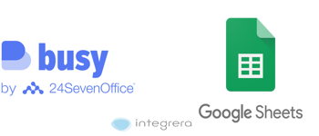 Busy + Google Sheets
