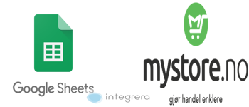 Google Sheets + Mystore