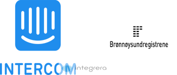 Intercom + Brønnøysundregistrene