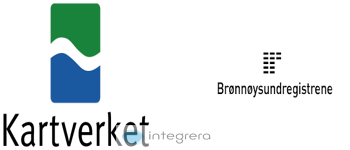 Kartverket + Brønnøysundregistrene