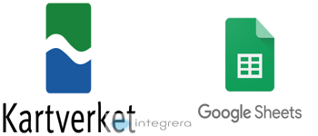Kartverket + Google Sheets