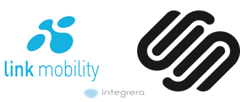 Link Mobility SMS sender + Squarespace