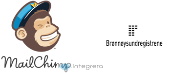 MailChimp + Brønnøysundregistrene