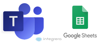 Microsoft Teams + Google Sheets