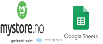 Mystore + Google Sheets