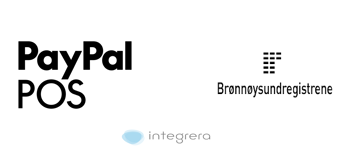 PayPal PoS + Brønnøysundregistrene