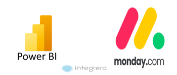 Power BI + Monday