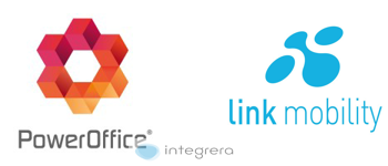 PowerOffice Go + Link Mobility SMS sender