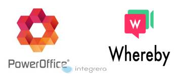 PowerOffice Go + Whereby