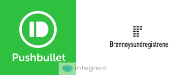 Pushbullet + Brønnøysundregistrene