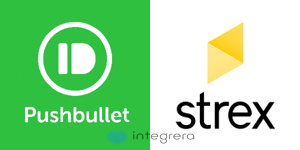 Pushbullet og Strex integrasjon