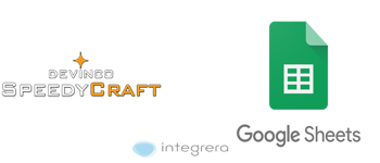 SpeedyCraft + Google Sheets