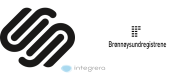 Squarespace + Brønnøysundregistrene