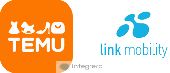 Temu + Link Mobility SMS sender