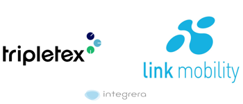 Tripletex + Link Mobility SMS sender
