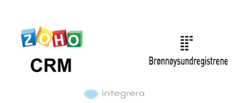 Zoho CRM + Brønnøysundregistrene
