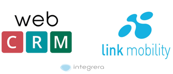 webCRM + Link Mobility SMS sender