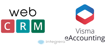 webCRM + Visma eAccounting